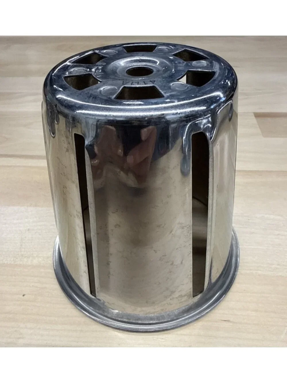 Saladmaster V Machine Food Processor Slicer Shredder w/ 5 Cutters Manual Good